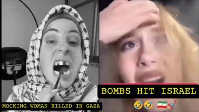 The tables turn on an Israeli TikToker who made viral videos laughing at dead Gazan women and children