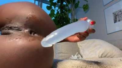 I want to scream in pleasure from you pounding my asshole full force. I can take it but I know you would make me take it, which is even hotter 😈