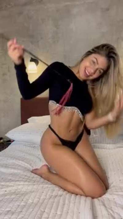 Would you let me whip you or would you rather whip me?