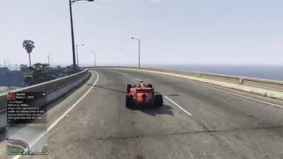 when the trucks dont want another F1 car coming into thier docks - seriously though, what the hell just happened?