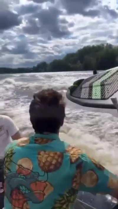 Impressive airtime to say the least.