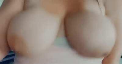 Bouncing Tits Huge Tits Pierced Porn GIF by cumqueenbignips