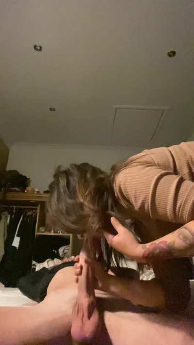 I don’t think I’ll ever deepthroat him