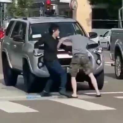 how about you put rhe camera down and go help before that racist asshole starts swinging