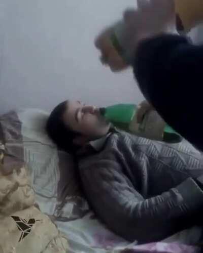 Drunk waking up. The recovery was successful 🙏