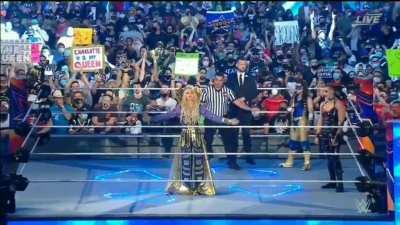 Everyone will bow down to the Queen of WWE, Charlotte Flair!