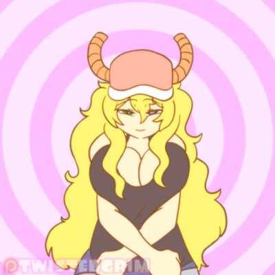 Quetzalcoatl Dragon Maid Titty Drop 60FPS GIF