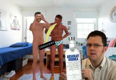 Bimmy gets drunk and high in college.