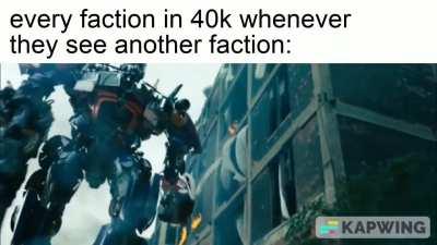 bayverse optimus would make the best space marine