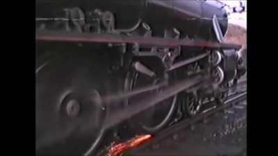 RB16's wheelspin at the race start: