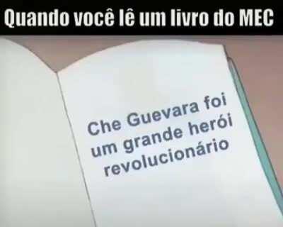 Quando você lê um livro do MEC