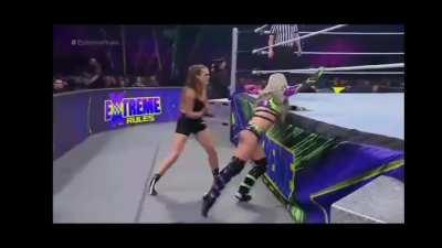 The many spankings of liv at extreme rules