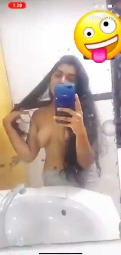 Extremely Horny Desi GF likes to record some hot Video's for her BF 