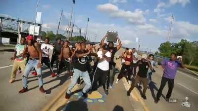 Black people dancing meme