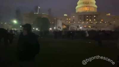 Police has just deployed a huge amount of Tear Gas on the Trump rioters around the Capitol Building, many has dispersed due to the severe amount of tear gas deployed