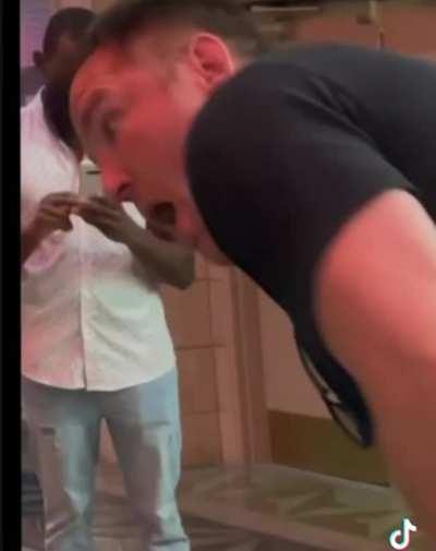 He let her get close