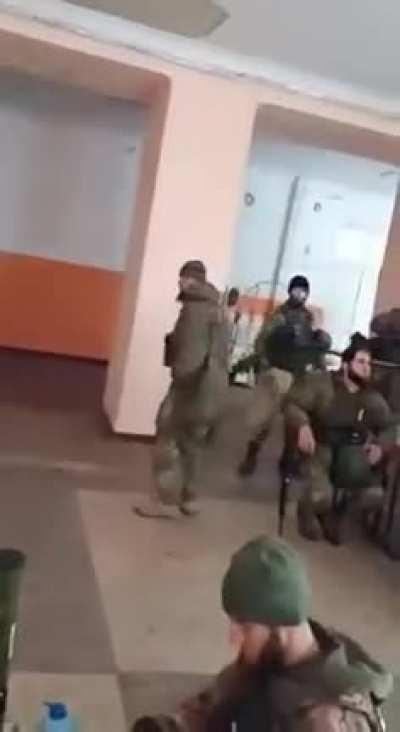 Chechen soldiers share a video on social media. The Ukrainian's didn't even need to geolocate the video as they immediately recognised the location. 40 dead and 60 wounded.