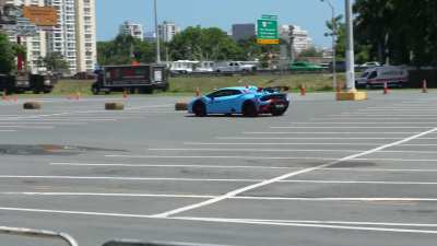 Starting line Autocross