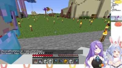 Pekora can't stop laughing and almost dies (+extra long laugh)