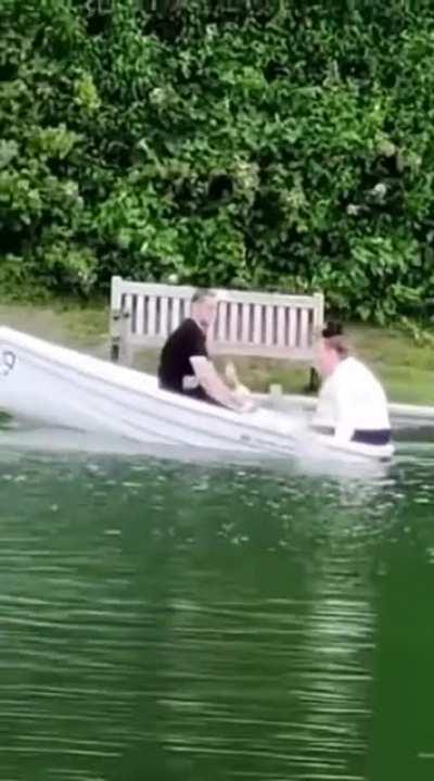 HMF as I row, row, row the boat