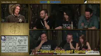 [Spoilers C2E26] Marisha Predicts The Future