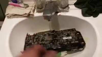 A clean GPU is a happy GPU.