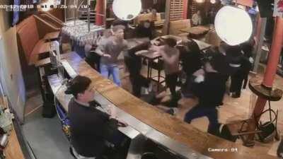 A normal night in an english pub