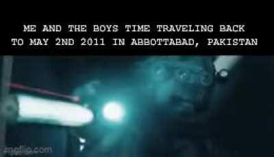 Burn in Hell Bin Laden.