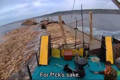 Losing your load on the water...