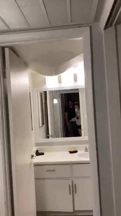 That ceiling looks like it's erect.