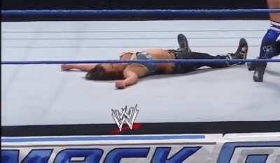 Mickie James unconscious