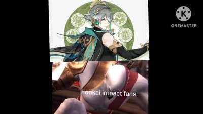 honkai fans when they first see alhaitham