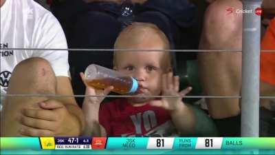 Boss baby watching the cricket be like! Caption this in your way!