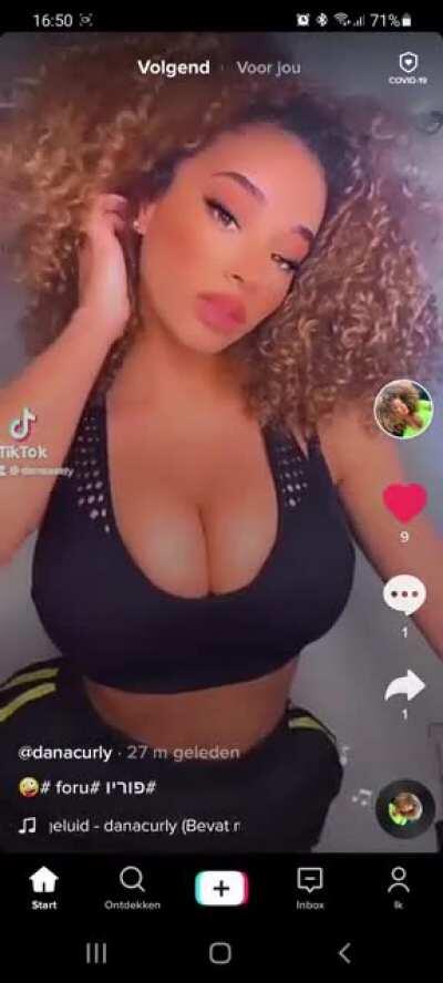 Posted and deleted tiktok, today