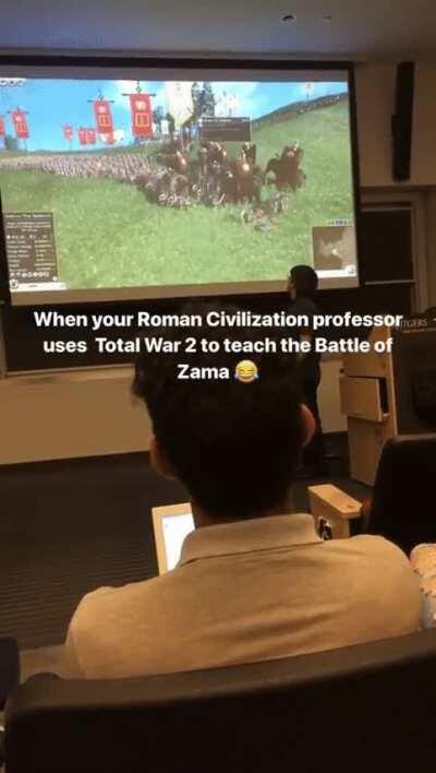 You'll learn more than history with him.