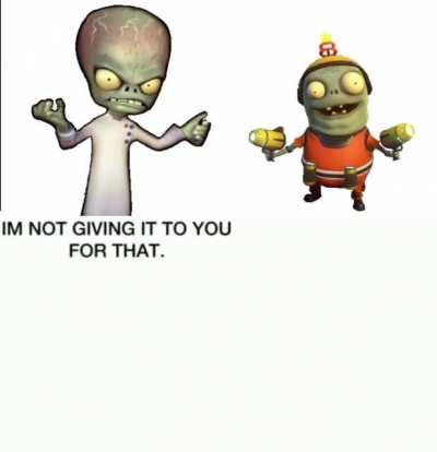 Imp wants the jiggle jiggle skin but Zomboss wont allow it fam 😔