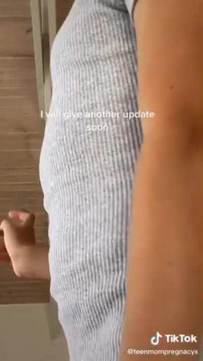 Pregnant teen