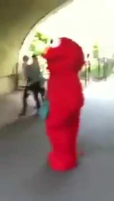 Guy in an Elmo suit rants about working for John Gotti