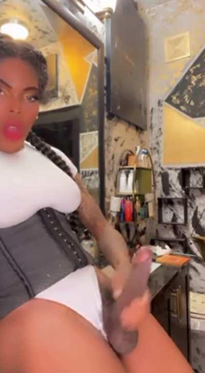 You like black dick well cum clean the mess I made up