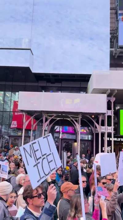 No fucking kings!!!  NYC Father Duffy Square