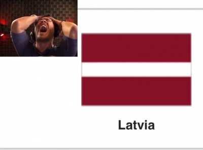 Latvia looking kinda sus😳