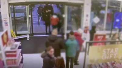 Boots, Edge Lane (Liverpool) - no injuries reported. Very lucky day for some shoppers!