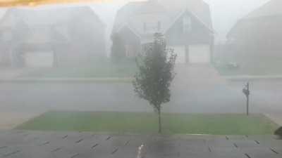 Doozy of a storm passing through my Tennessee suburb