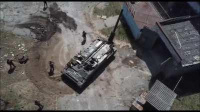 Завдяки російським пропагандонам українські артилеристи знайшли і скорегували свій вогонь, та знищили 240мм 