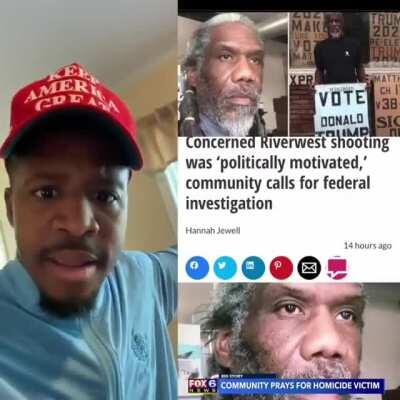Fascist Left kills black Trump supporter. [Terrence Williams]