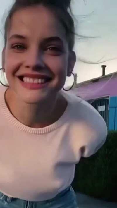 This girl knows how to smile