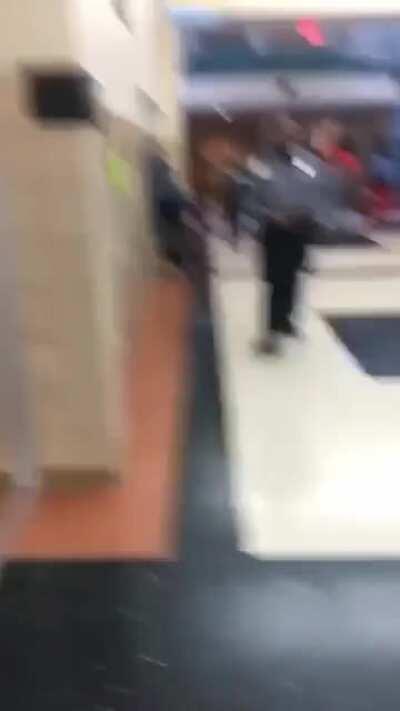 Someone set the fucking bathroom on fire at my school