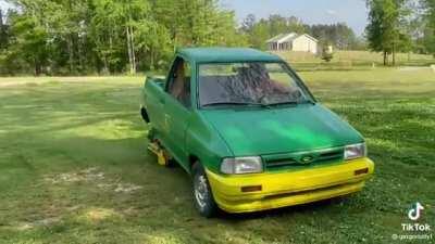 My man owns a Ron Beer. Best lawnmower ever.