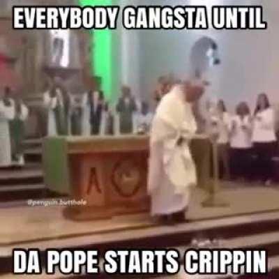 Pope be ballin' 😳😳