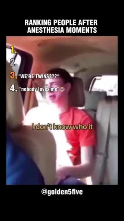 People waking up from anaesthesia